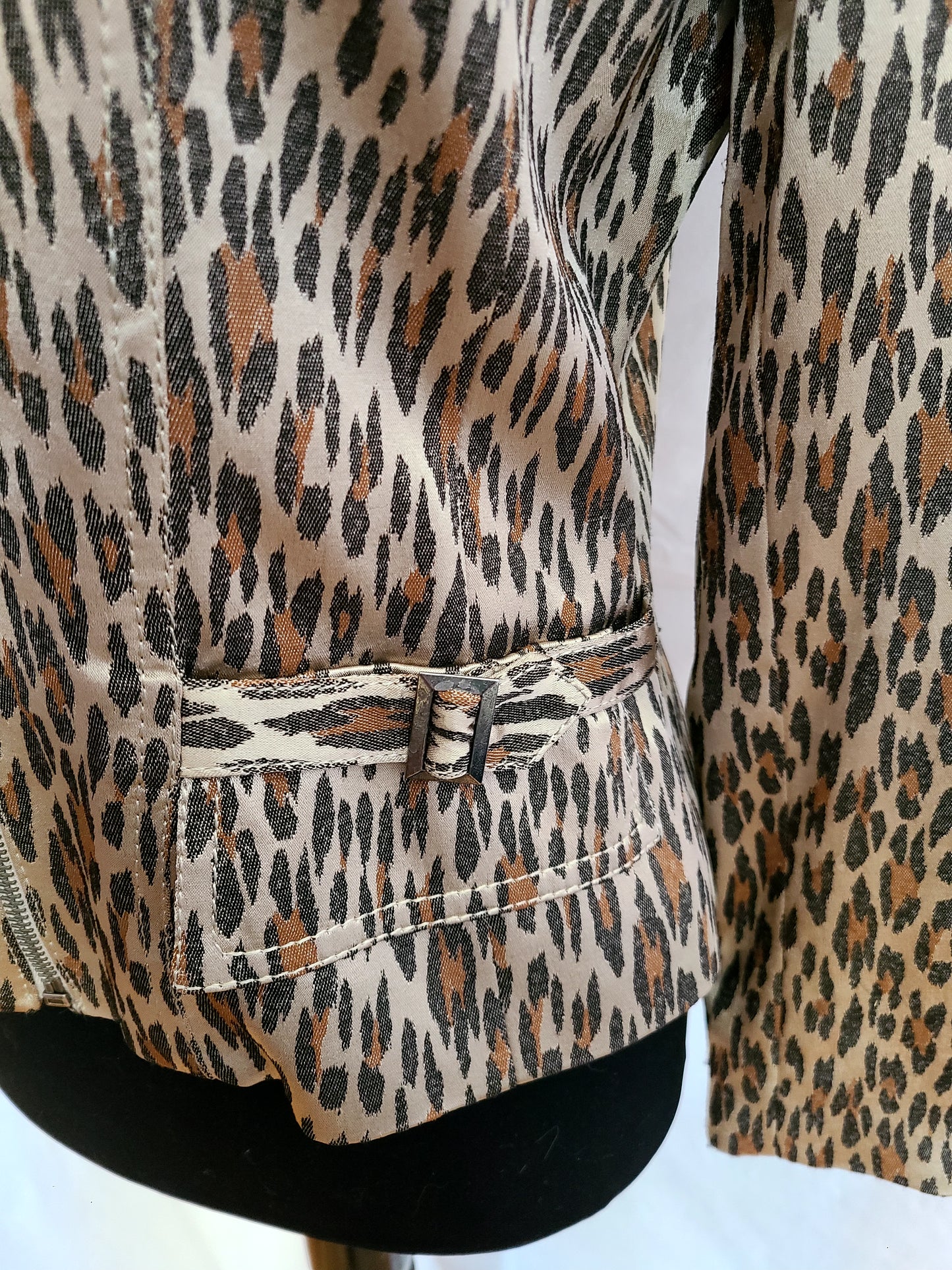Caché Brand Animal Print Jacket | Size 6
