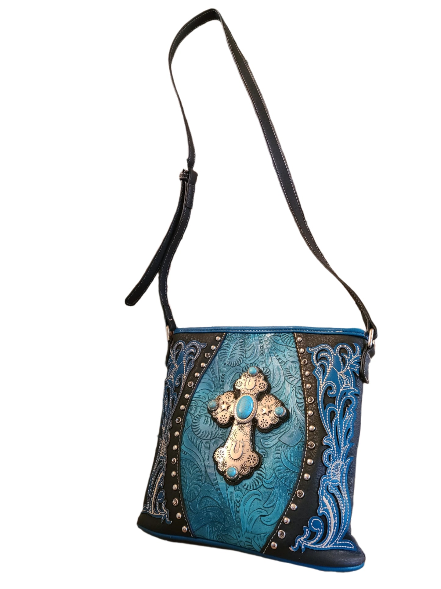 American Bling Western Chic Vegan Leather Handbag