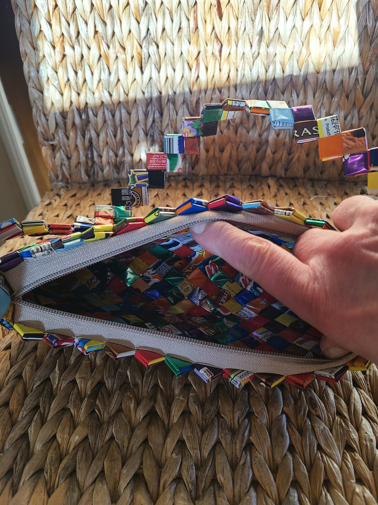 Vintage Foil Wrapper Purse