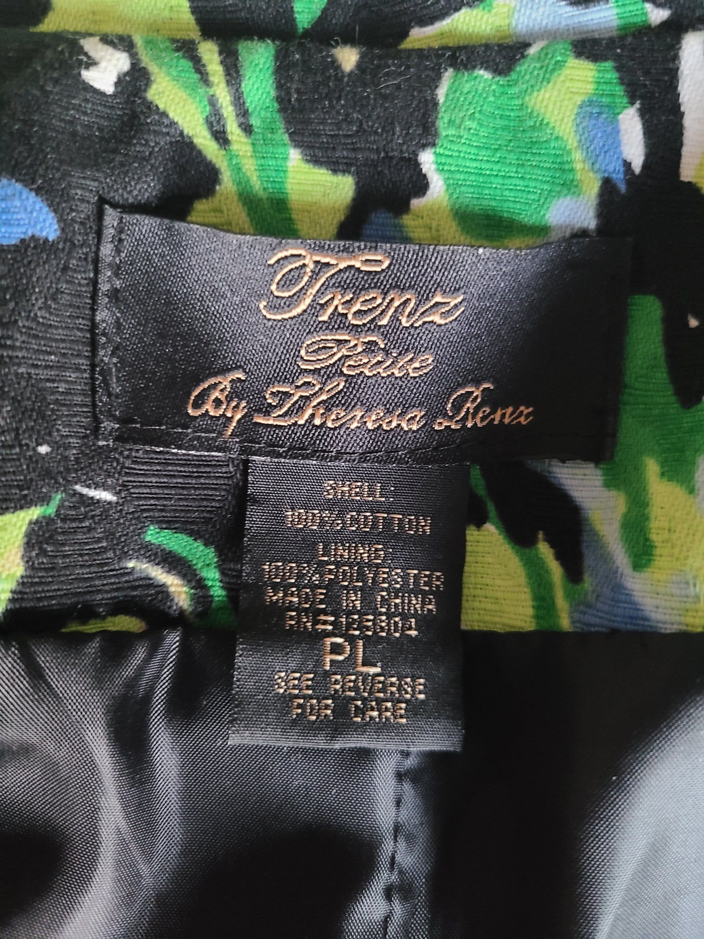 Vintage | Trendz by Theresa Renz Cropped Jacket | Size PL