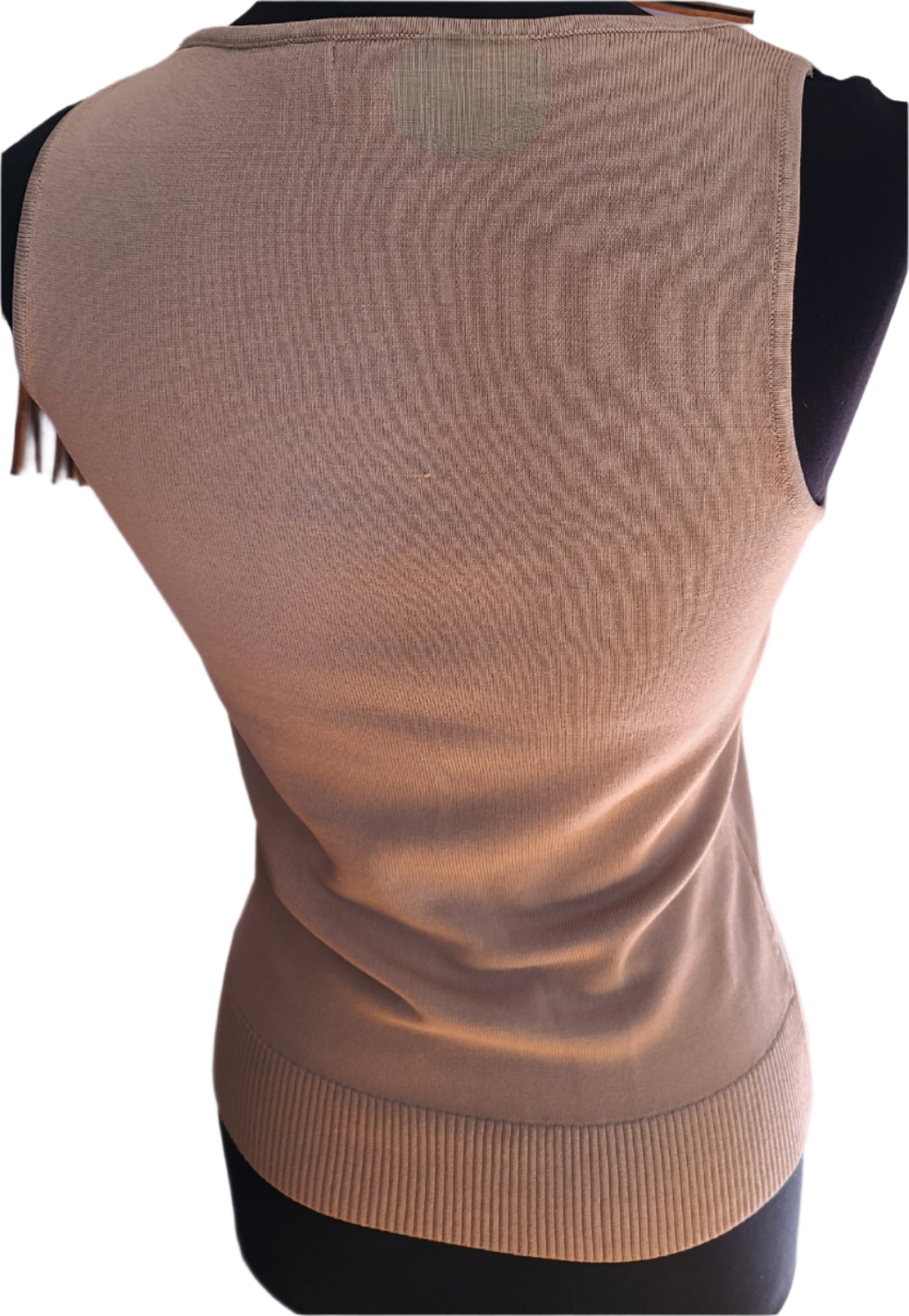 7th Avenue Design Studio Tank Top Link Chain Detail | Size M