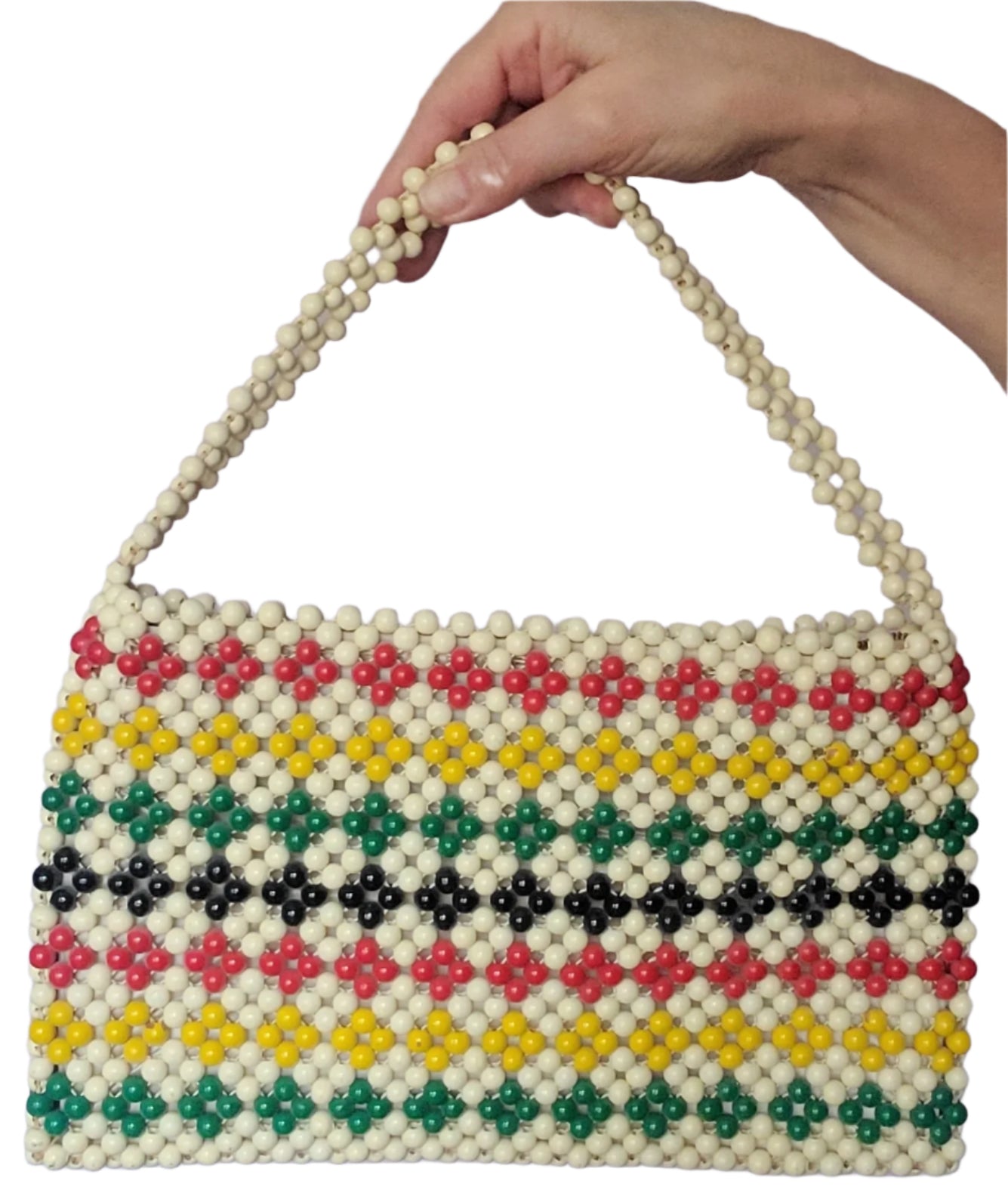 VINTAGE | Bags by Josef Hand Beaded Shoulder Bag / Clutch