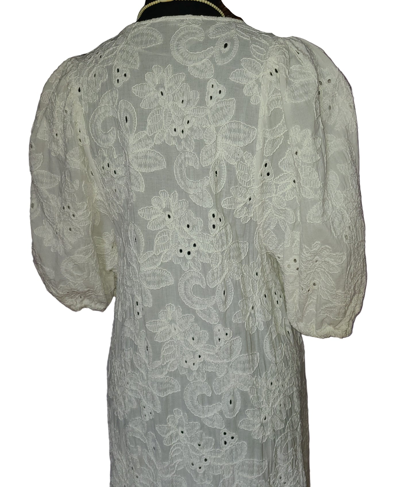 Zara "The Marta Dress" Ecru Lace | Size M