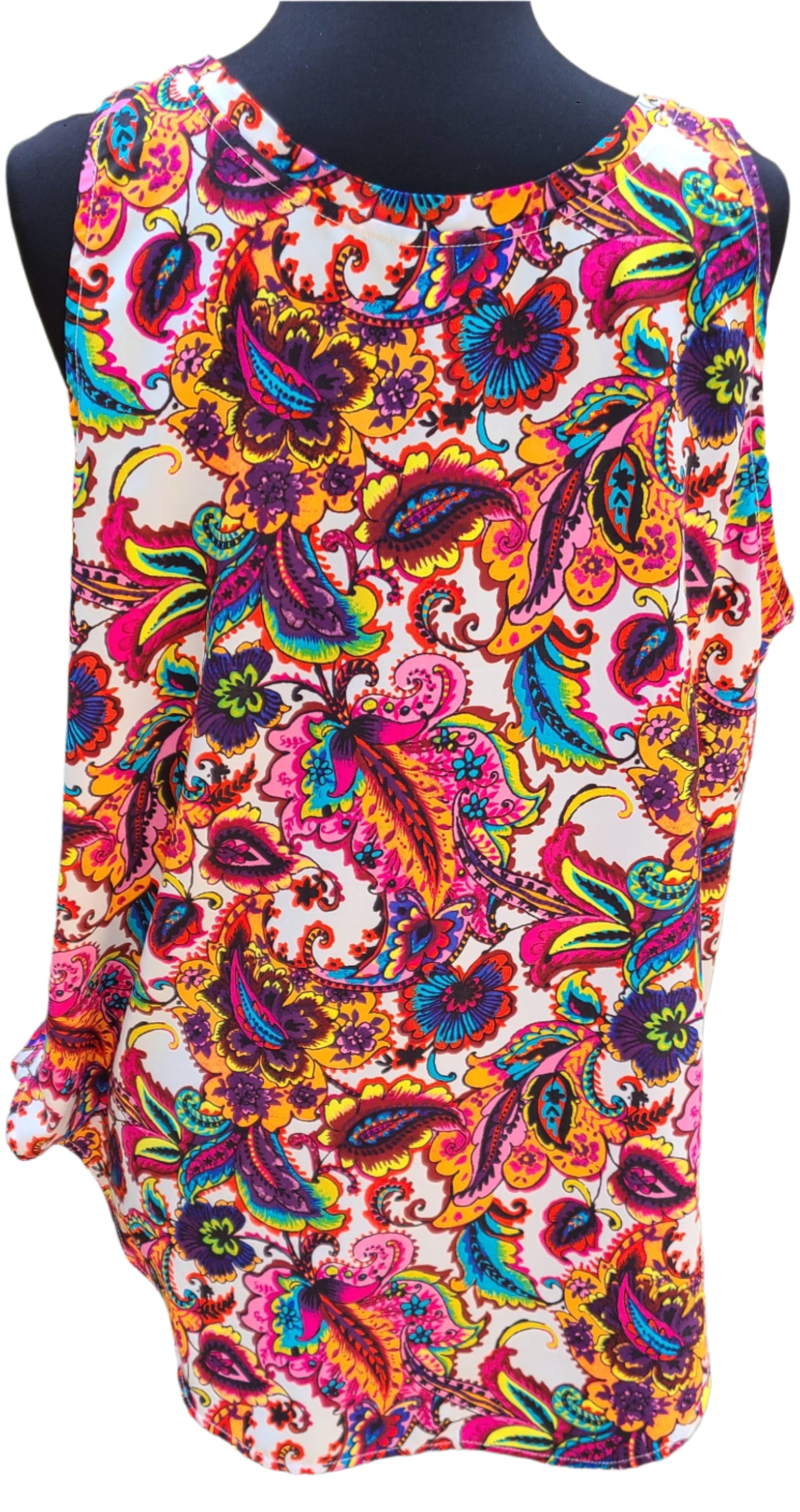 Merona Brand Paisley Print Tank Top | Size XXL