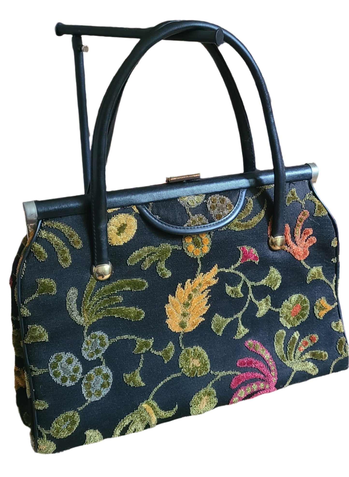 Vintage Empress Tapestry Handbag