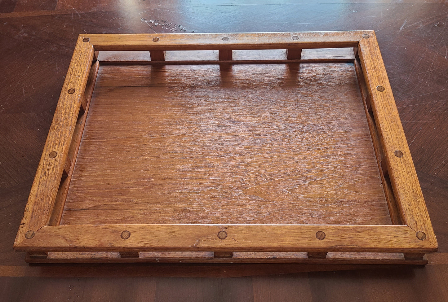 Vintage Dansk Teak Jens Quistgaard Rectangular Captain's Serving Tray