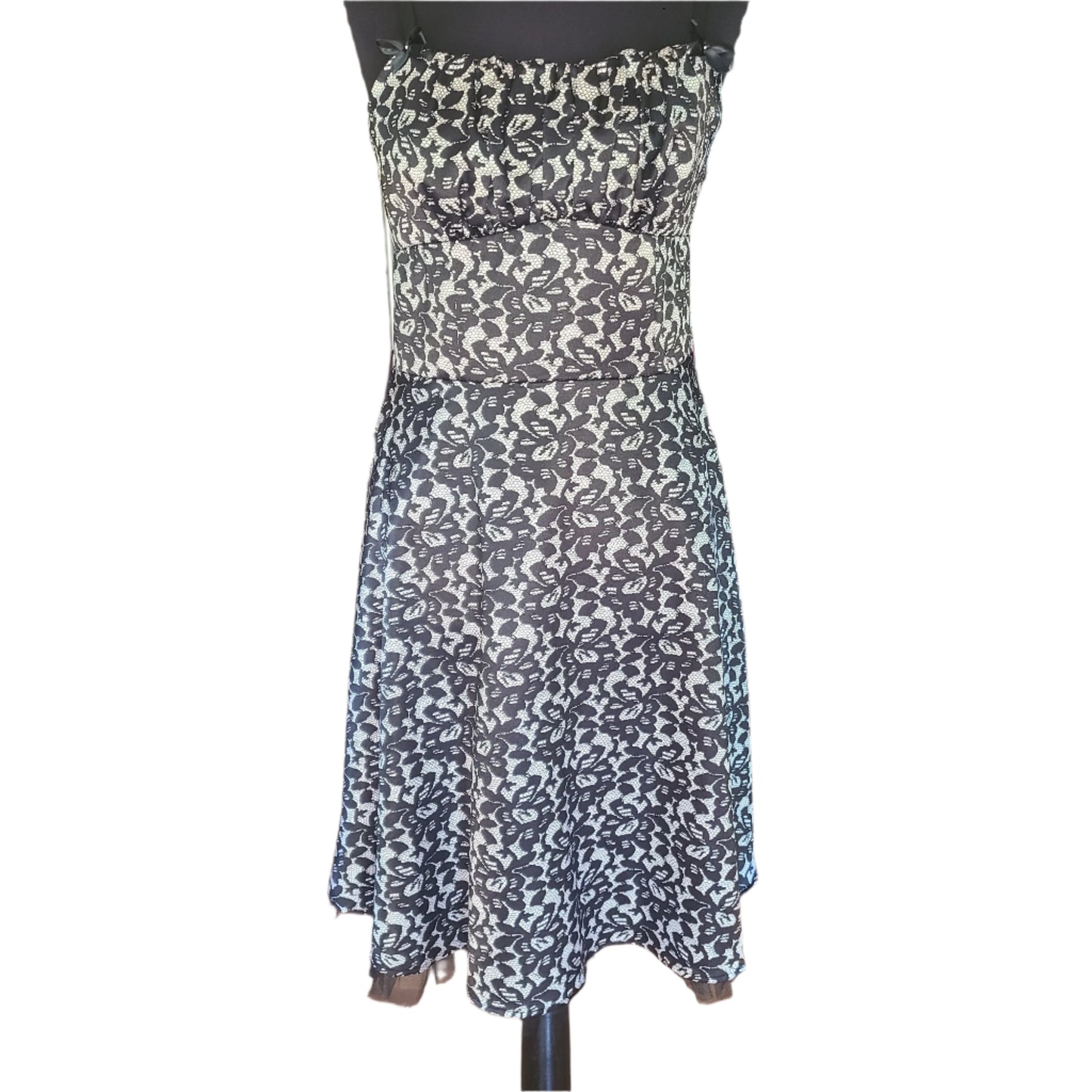 Dressbarn Collection Lace Pattern 90s Dress | Size S