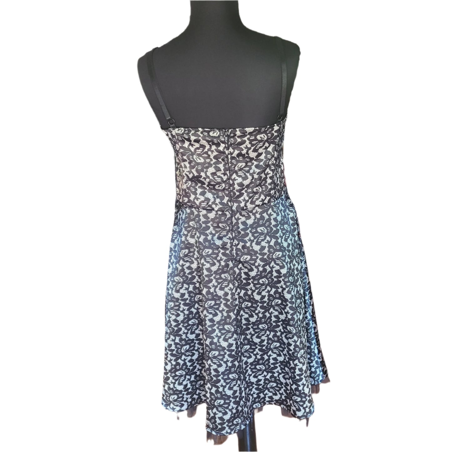 Dressbarn Collection Lace Pattern 90s Dress | Size S