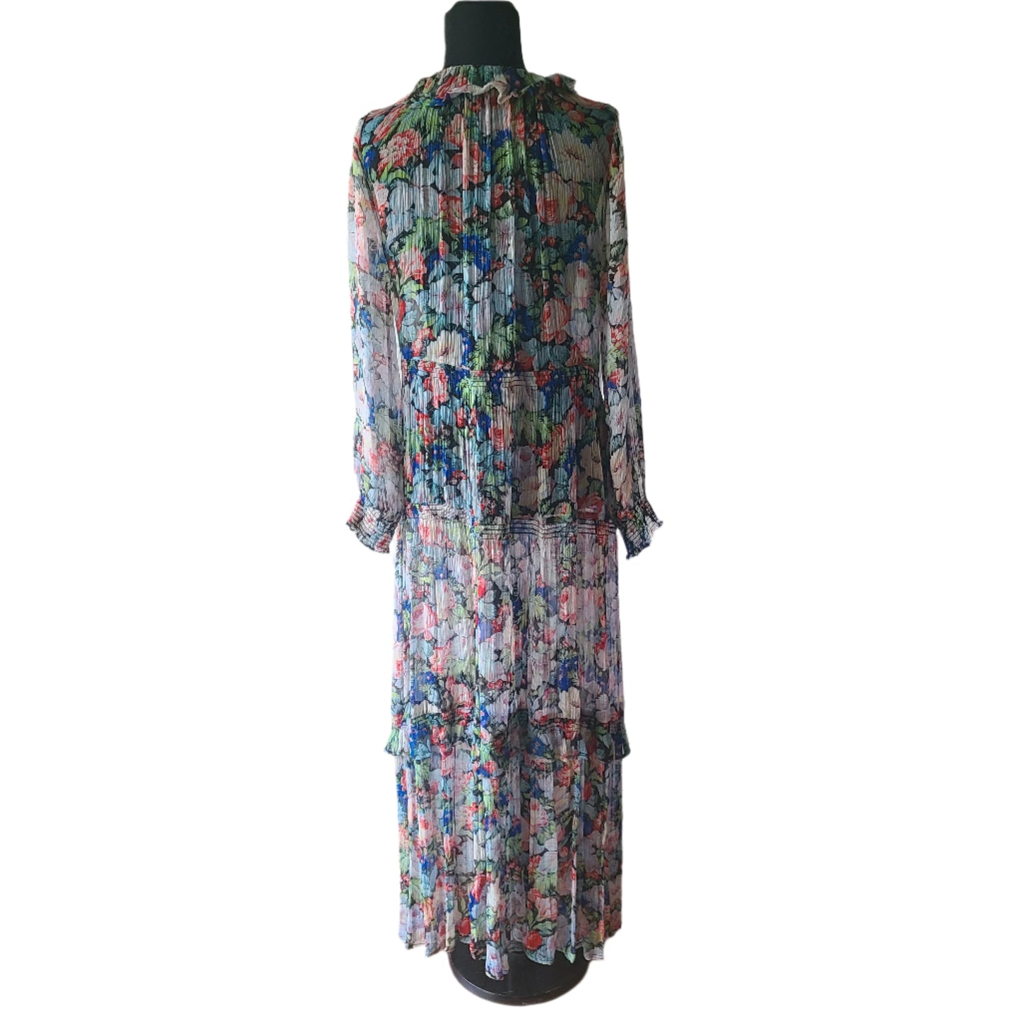 Anthropologie Bohemian Sheer Maxi Dress | Size M