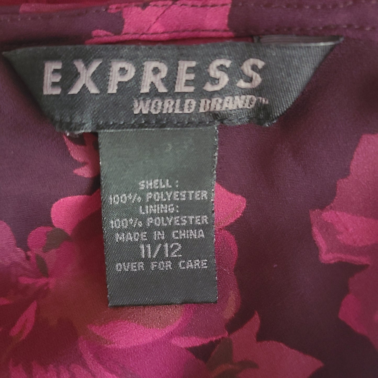 Express World Brand 00's Midi Dress | Size 13/14 (M)