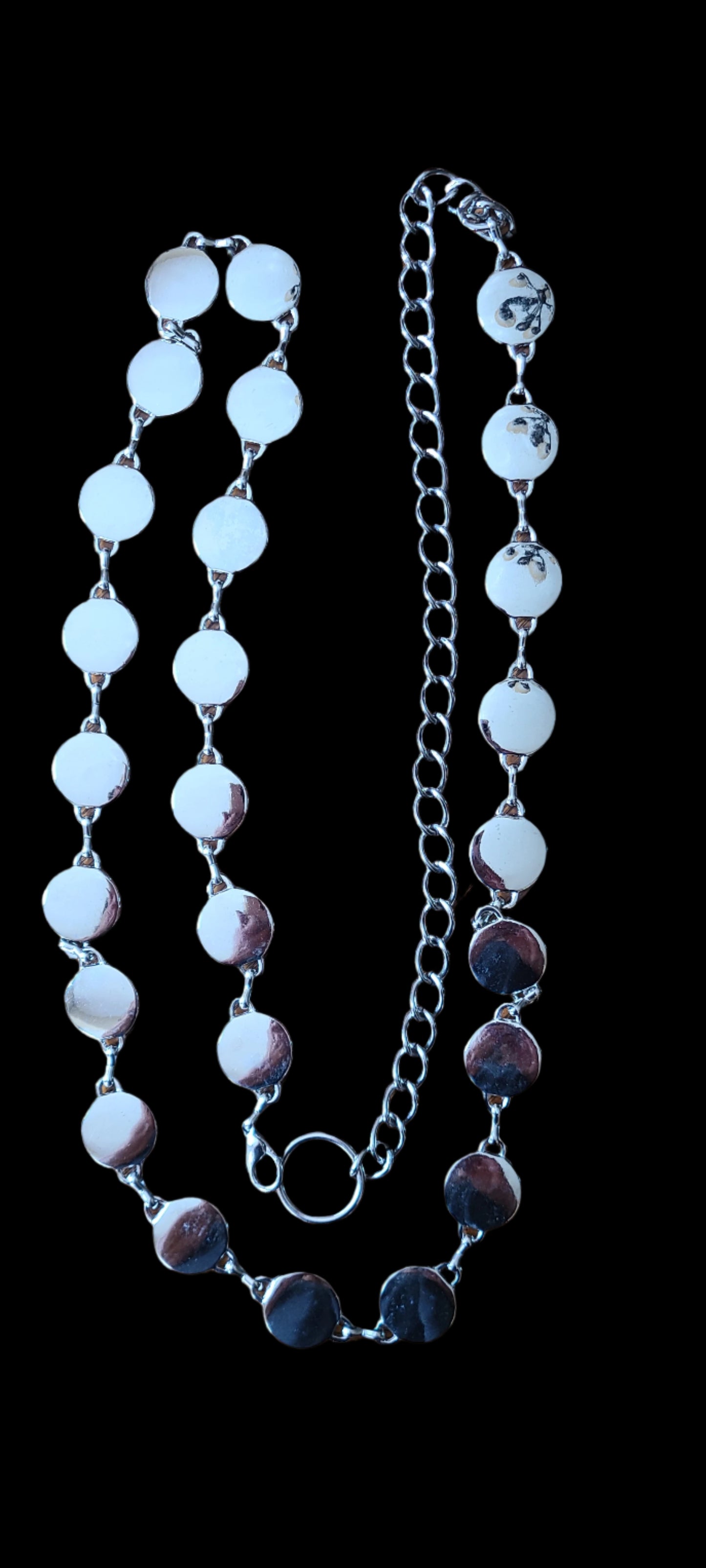 Silver Discs Belt