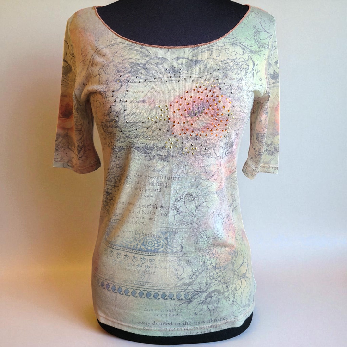 One World 90s Embellished Top | Size M