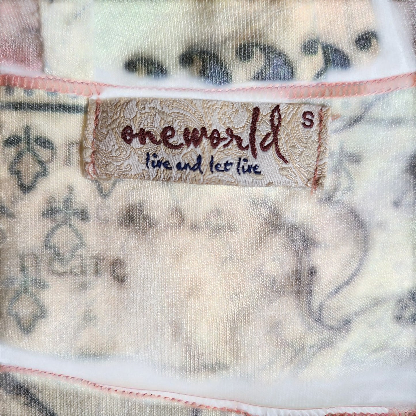 One World 90s Embellished Top | Size M
