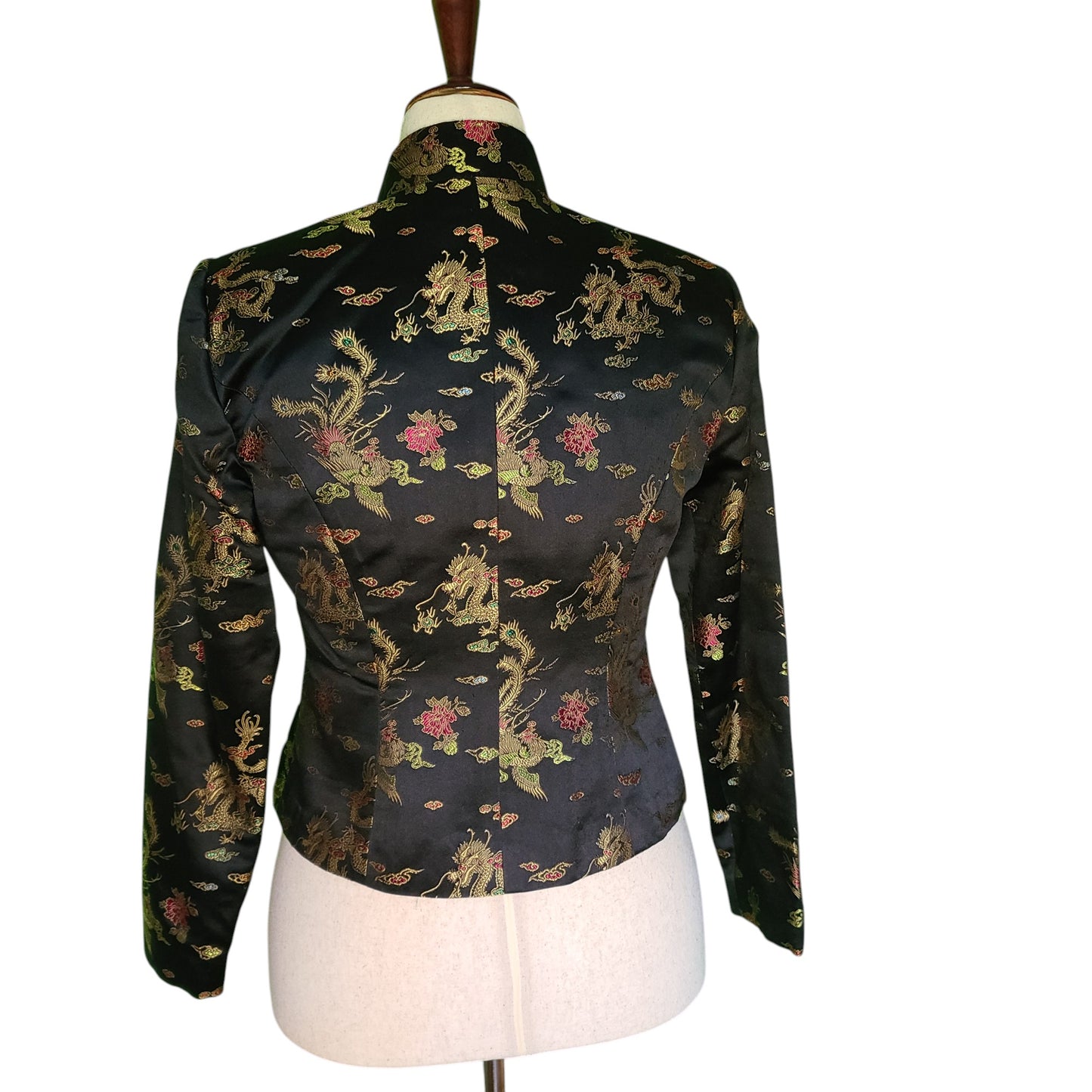 MSK 00'S Asian Vibes Silk Satin Jacket | Size Small