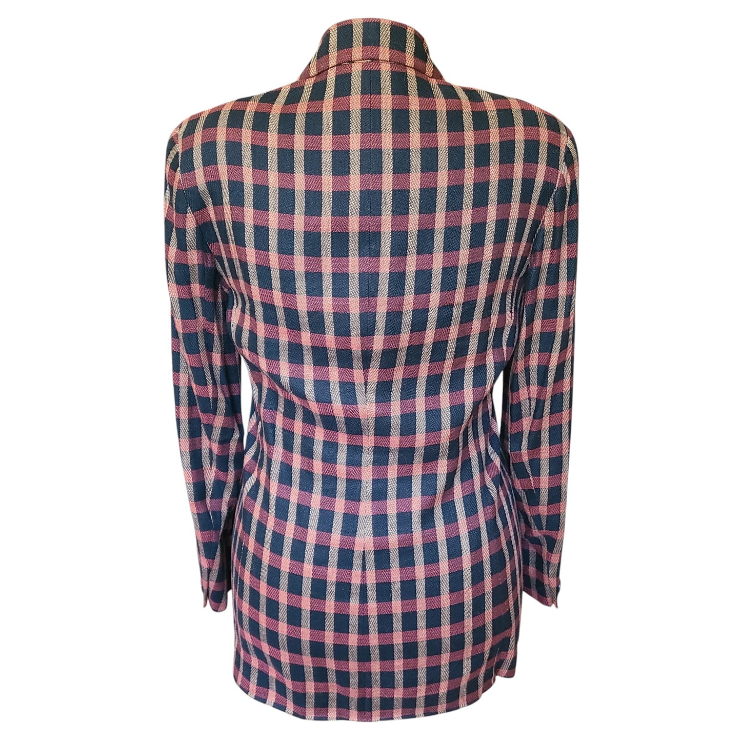 Anne Klein II 80s Plaid Blazer | Size 4