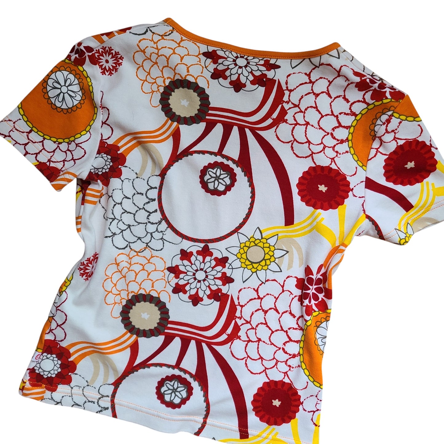 Oliver Euro Print Baby Tee | Size 38 \ US Small