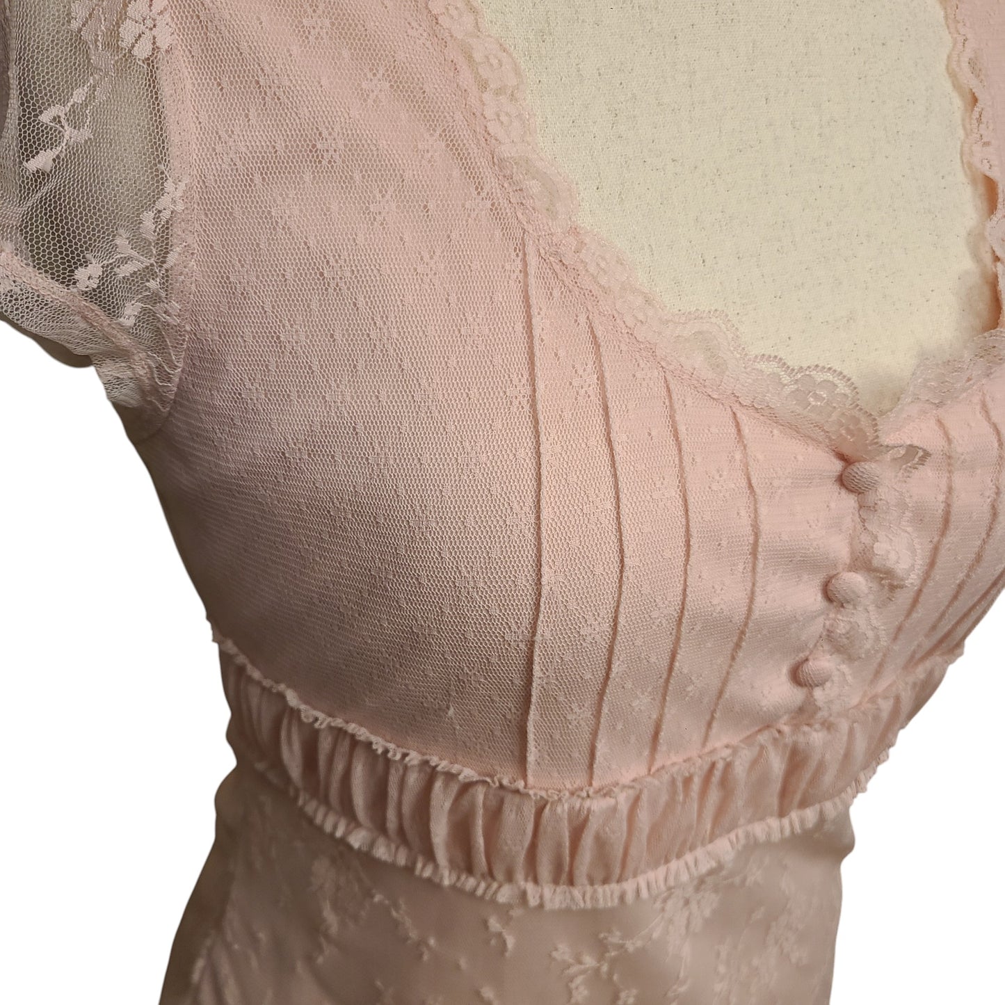 Apt 9 90s Coquette Pink Top | Size Petite Large