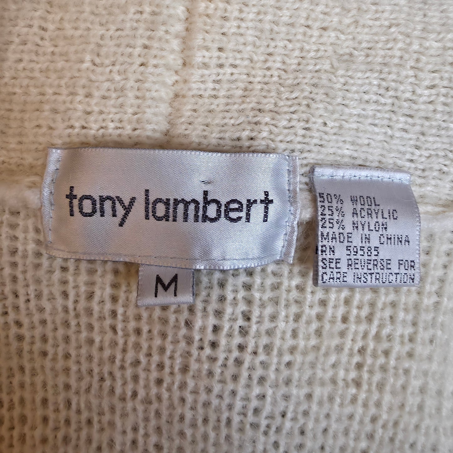 Tony Lambert Sweater Coat