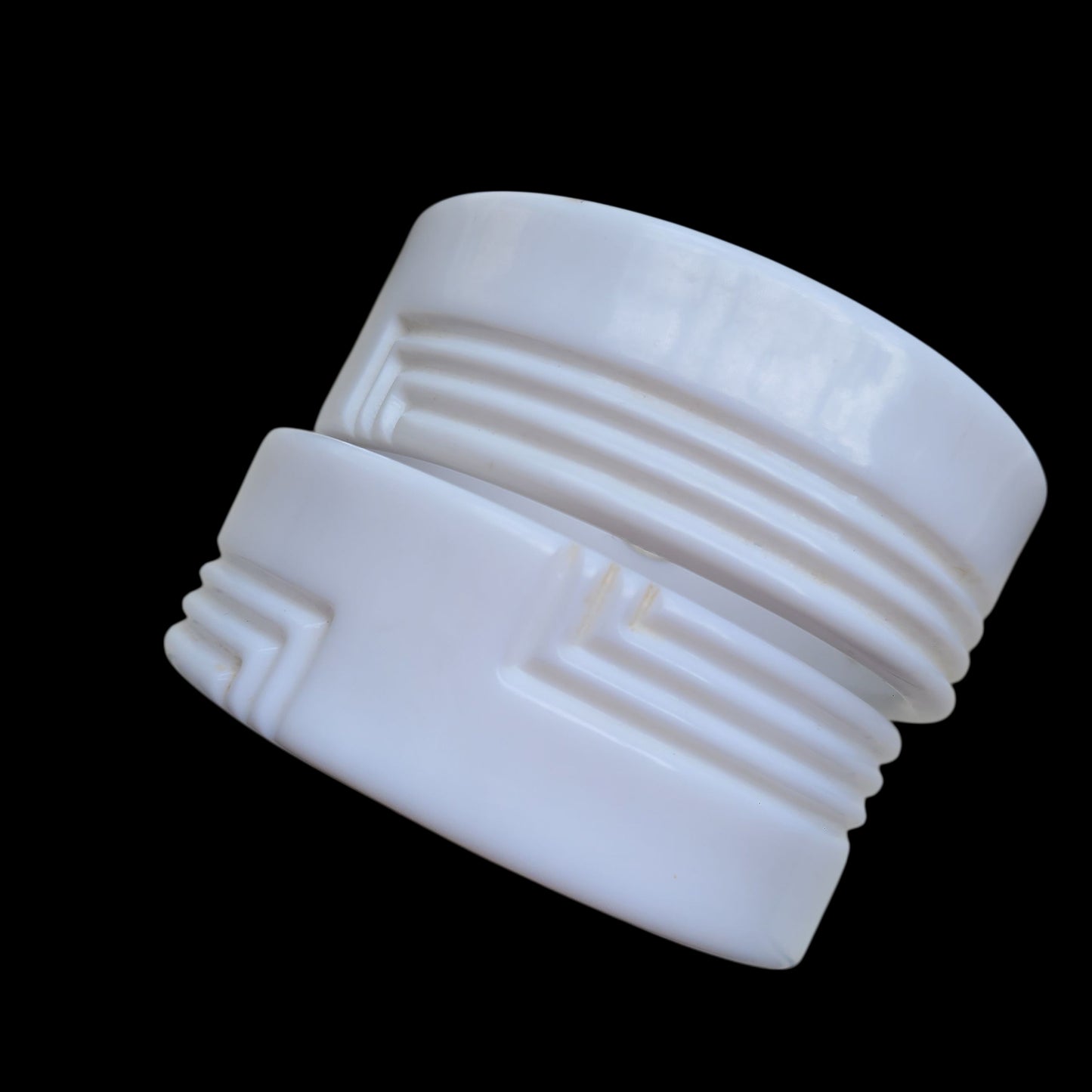 Vintage Lucite White Bangle