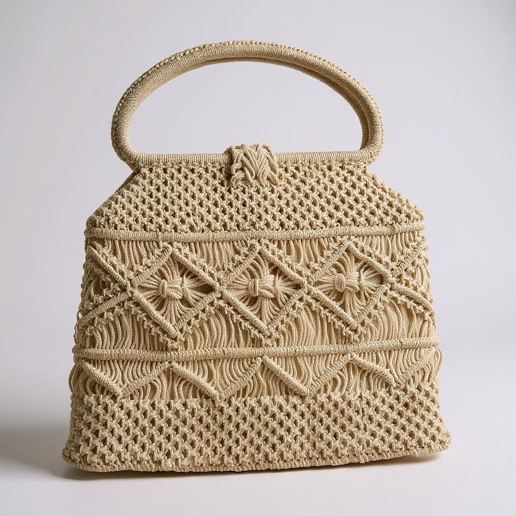 Vintage Crochet Handbag