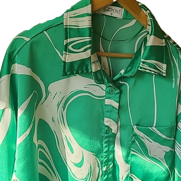 The Post Oversize Blouse | Size L