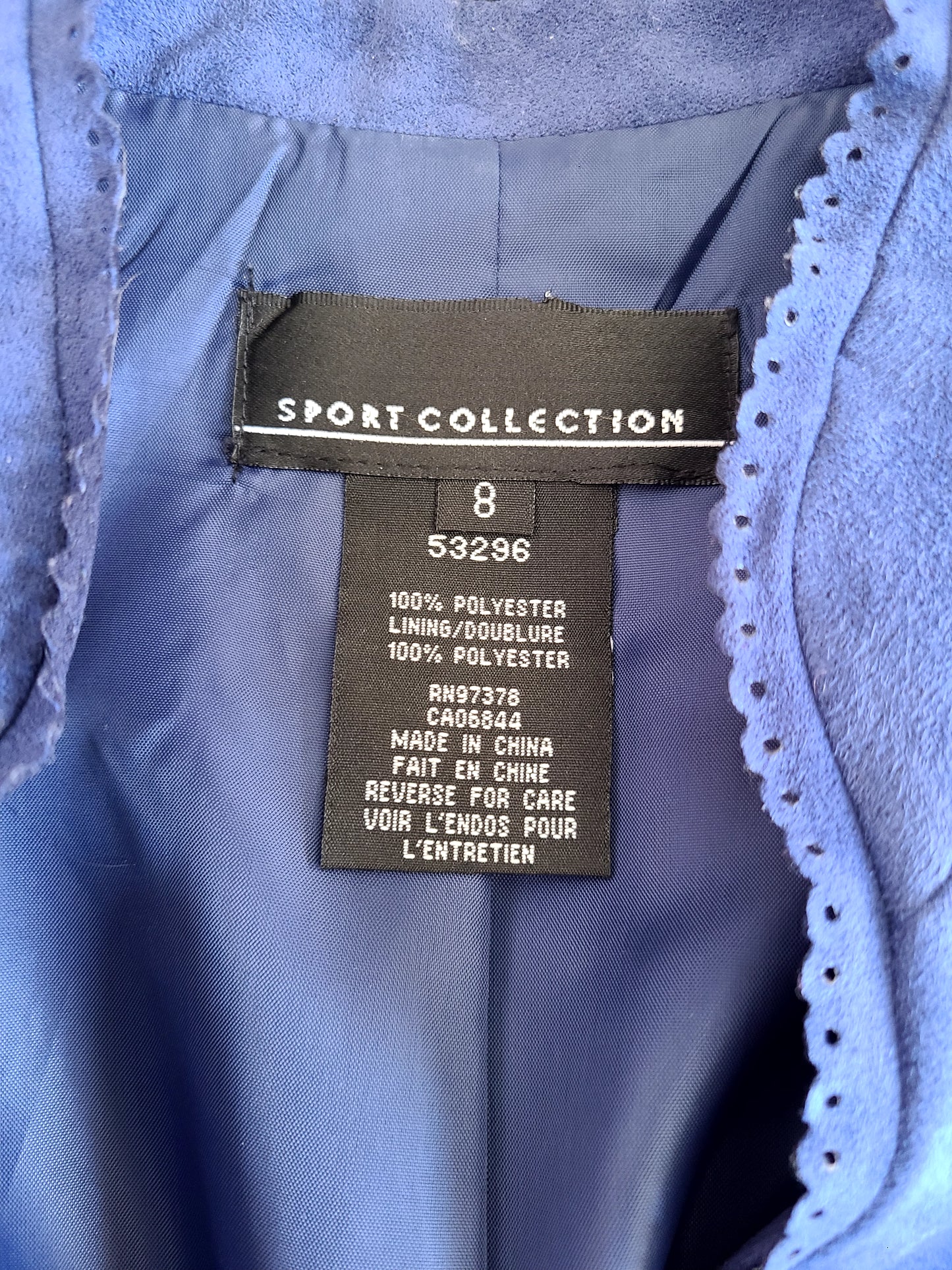 VINTAGE | Sport Collection Jacket | Size 8