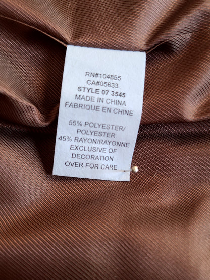 600 West Sixties Print Jacket - Size Small