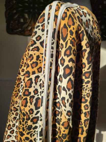 Adidas Brand Cheetah Print Sweatshirt | Size Small / Medium