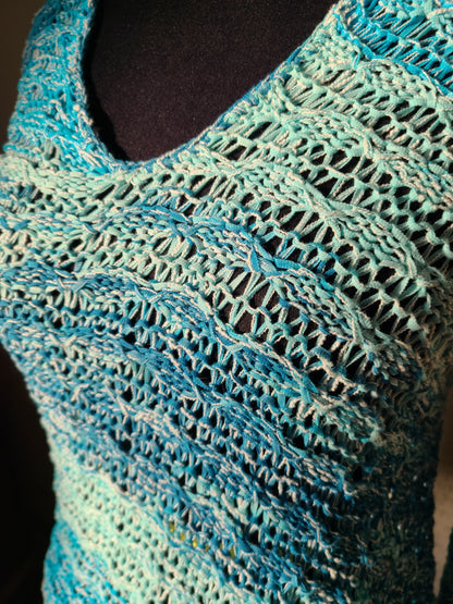Curio New York Open Weave Sweater | Size Small