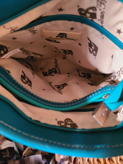 American Bling Western Chic Vegan Leather Handbag