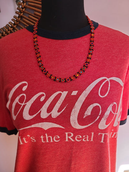 Retro Coca-Cola Short Sleeve T-Shirt | Size L