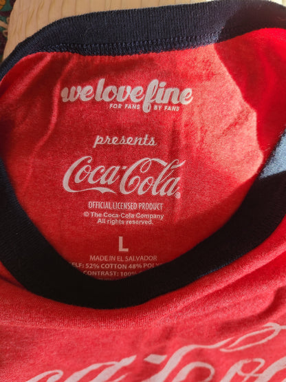 Retro Coca-Cola Short Sleeve T-Shirt | Size L