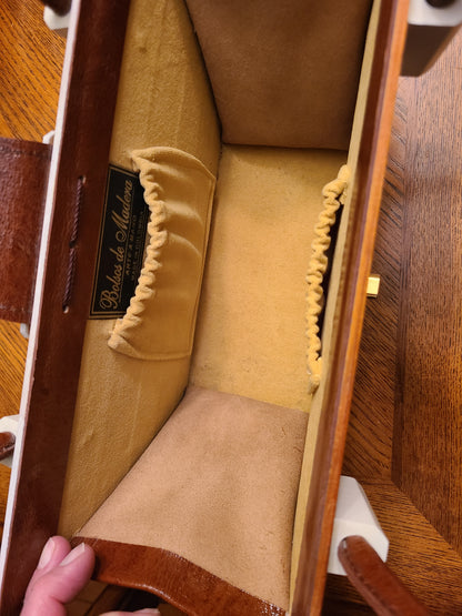 VINTAGE | Bolsos De Madera Drop Handle Handbag