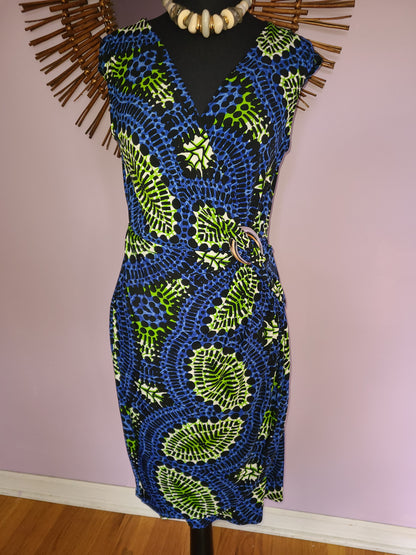 London Times Sleeveless Dress | Size 8