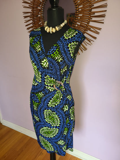 London Times Sleeveless Dress | Size 8