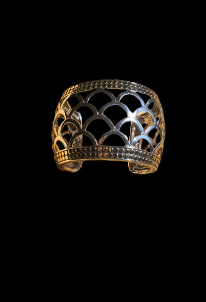 NEW WITH TAGS | John Hardy Naga Dragon Cuff Sterling Silver & 18K Gold