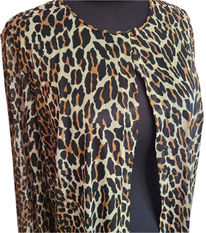 VINTAGE | Cheetah Print Duster