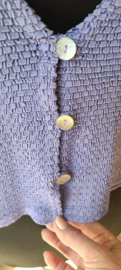 VINTAGE Molly Malloy Lavender Cardigan