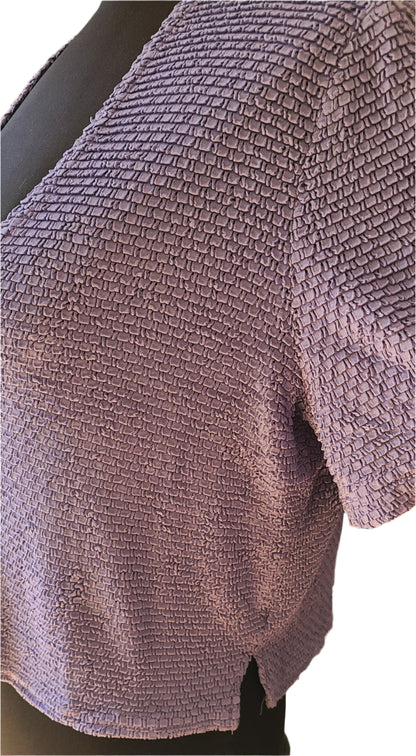 VINTAGE Molly Malloy Lavender Cardigan