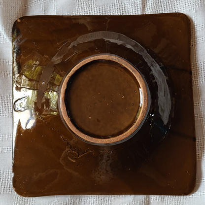 VINTAGE MCM Ceramic Ashtray