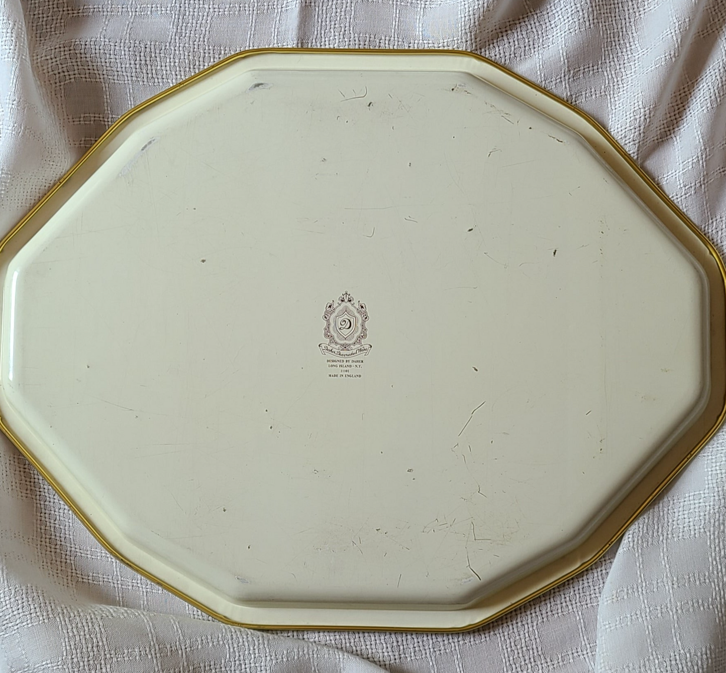 VINTAGE Daher Metal Serving Tray