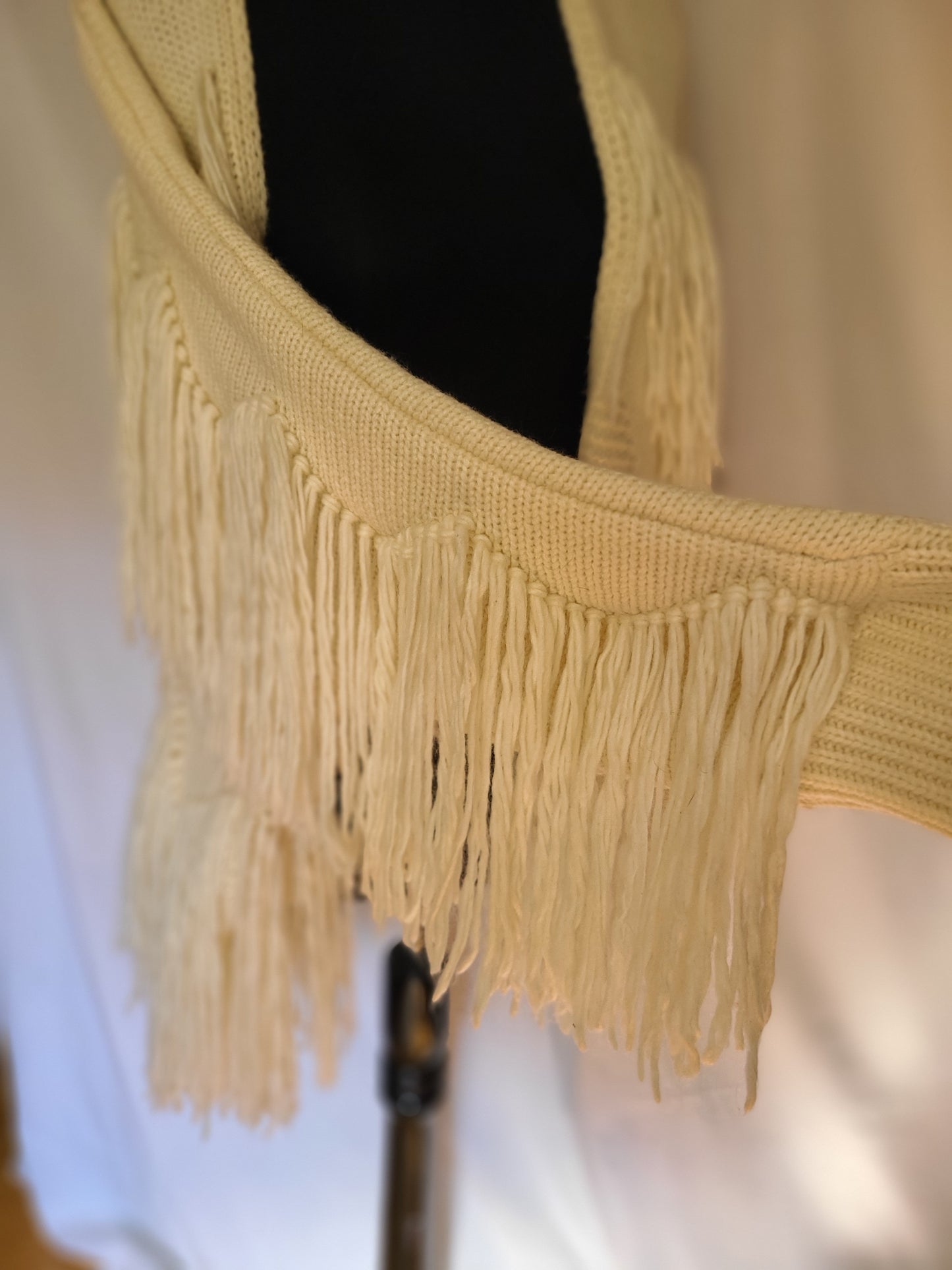 Vici Spruce Fringe Cardigan | Size Medium / Large