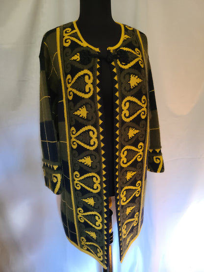 Vintage Sweater Coat | Made in Hungary