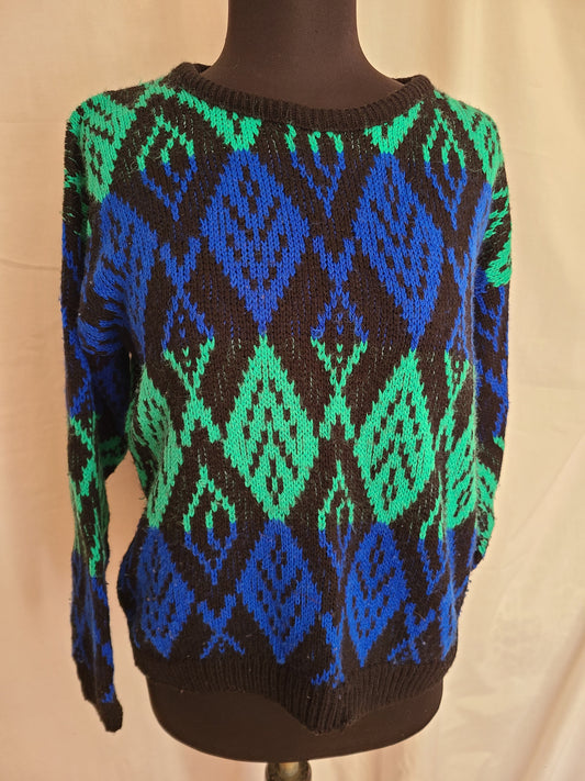 Vintage 80's Sweater | Size Small