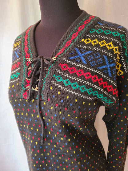 LizWear 90s Tunic Sweater | Size Medium
