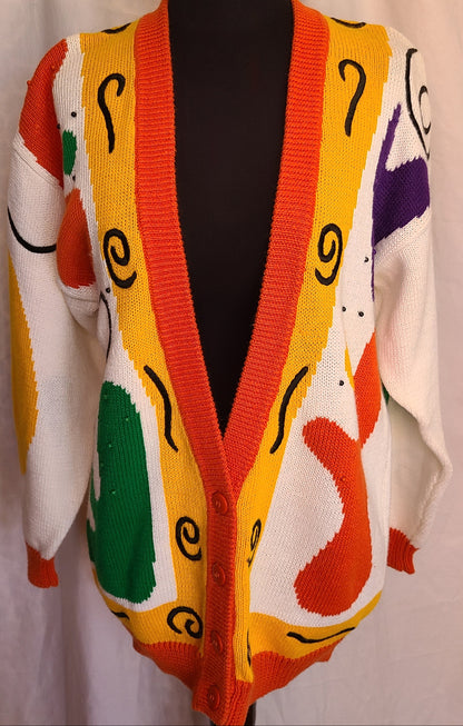 Vintage IB Diffusion Cardigan Sweater | Size Small