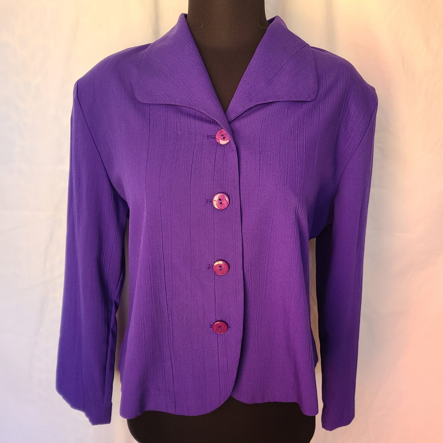 Vintage Rebecca Lynn Suit Jacket | Size Petite Large