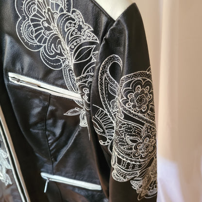 Vintage My Favorite Things by Colleen Lopez Leather Jacket | Size L