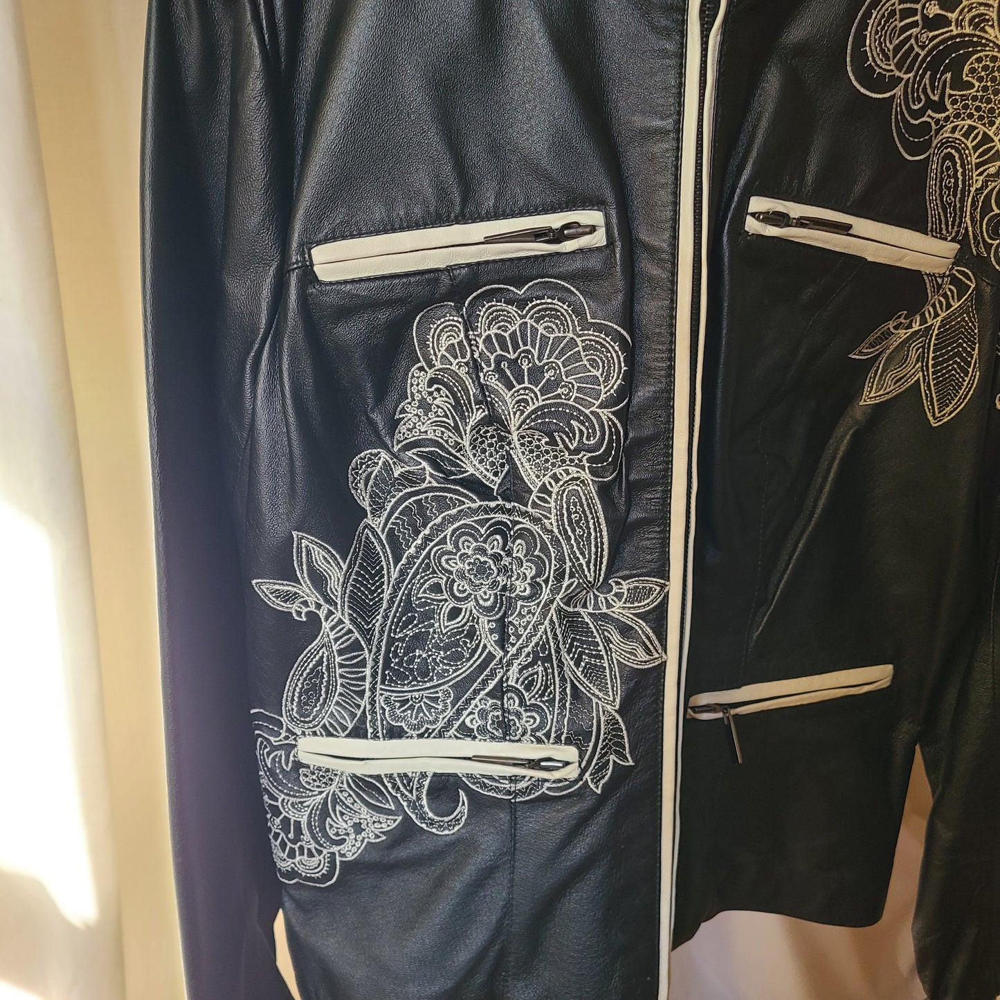 Vintage My Favorite Things by Colleen Lopez Leather Jacket | Size L