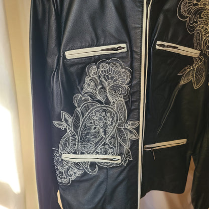 Vintage My Favorite Things by Colleen Lopez Leather Jacket | Size L